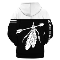 Feather and Arrow Native American 3D Hoodie LT10 - Wonder Print Shop