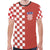 Croatia T Shirt Checkerboard Half Style - Wonder Print Shop