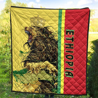 Ethiopia Premium Quilt Lion Crow LT13 - Wonder Print Shop