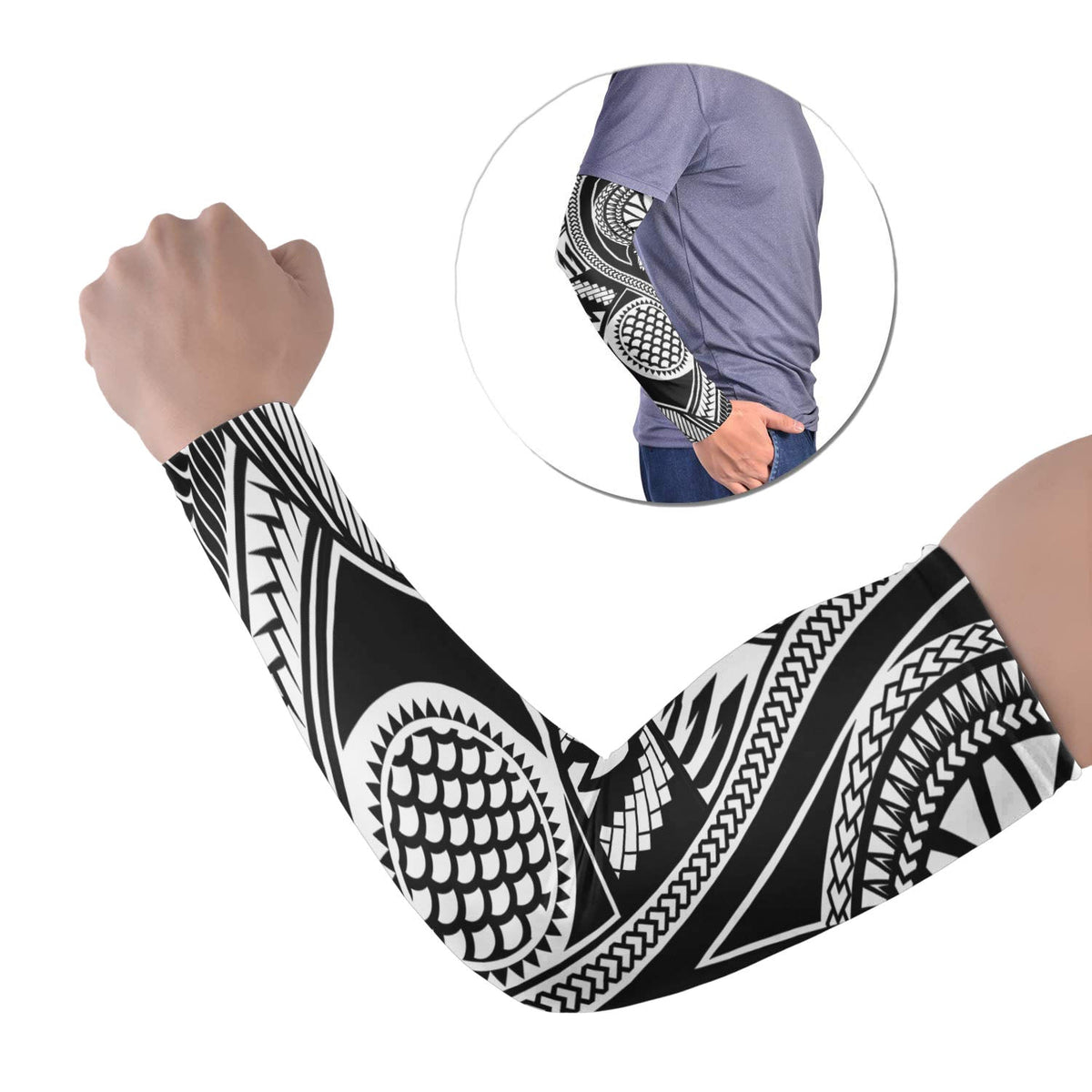 polynesian-tribal-tattoo-arm-sleeve-43-set-of-two-colorful-no1-lt6