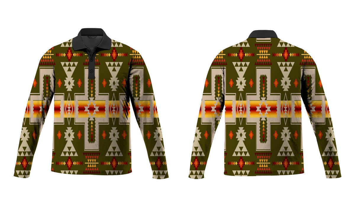 dark-green-tribe-design-native-american-polo-long-sleeve