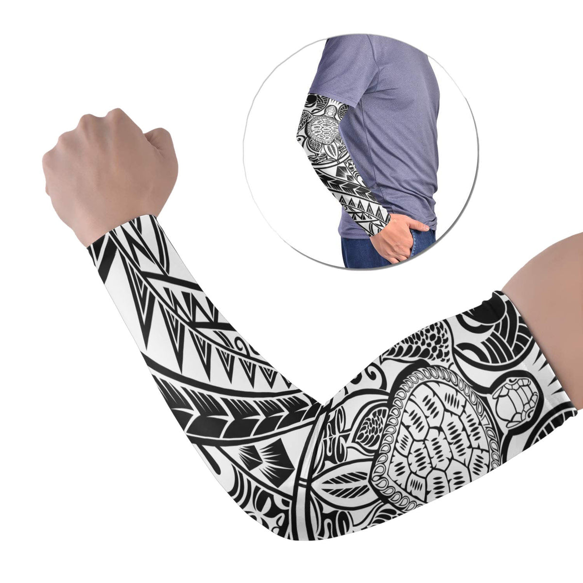polynesian-tribal-tattoo-arm-sleeve-43-set-of-two-colorful-no10-lt6