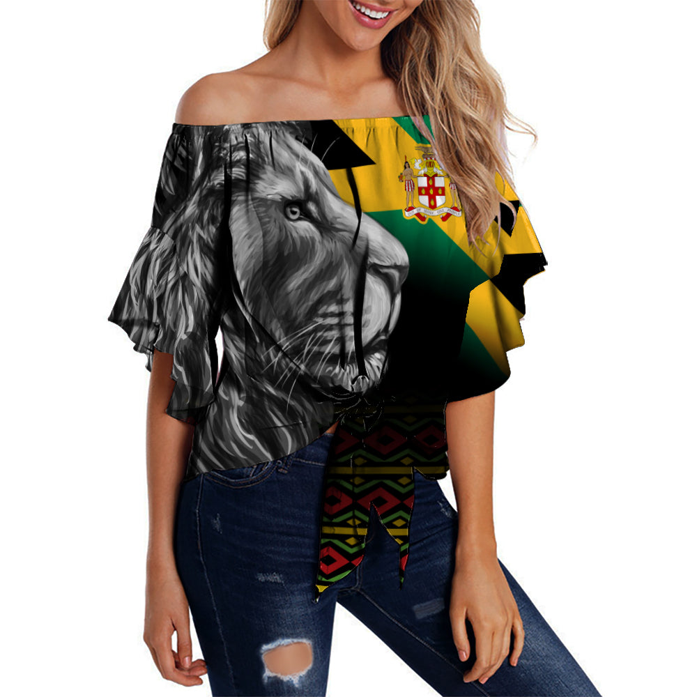 jamaica-lion-off-shoulder-waist-wrap-top-jamaican-pattern-version-black