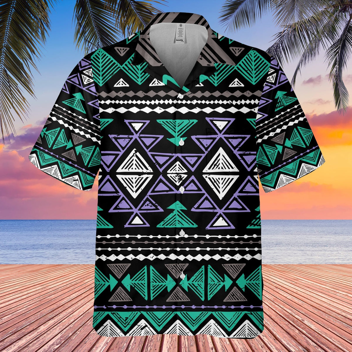 Native American Neon Color Tribal Hawaiian Shirt 3D LT10 - Wonder Print Shop