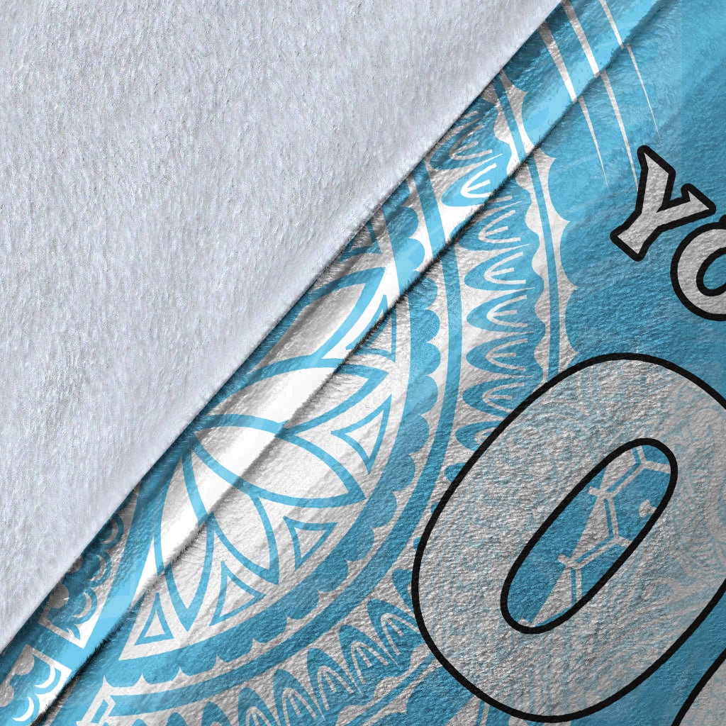 custom-personalised-cook-islands-mauke-blanket-tribal-pattern