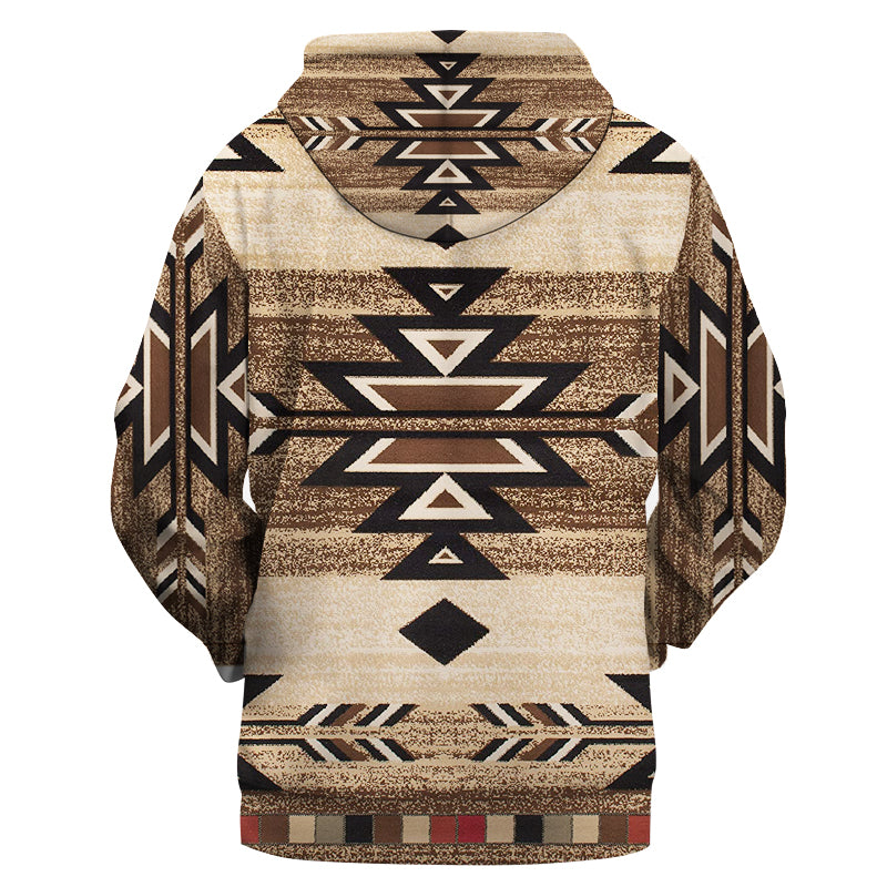 Brown Arrow Native American 3D Hoodie LT10 - Wonder Print Shop