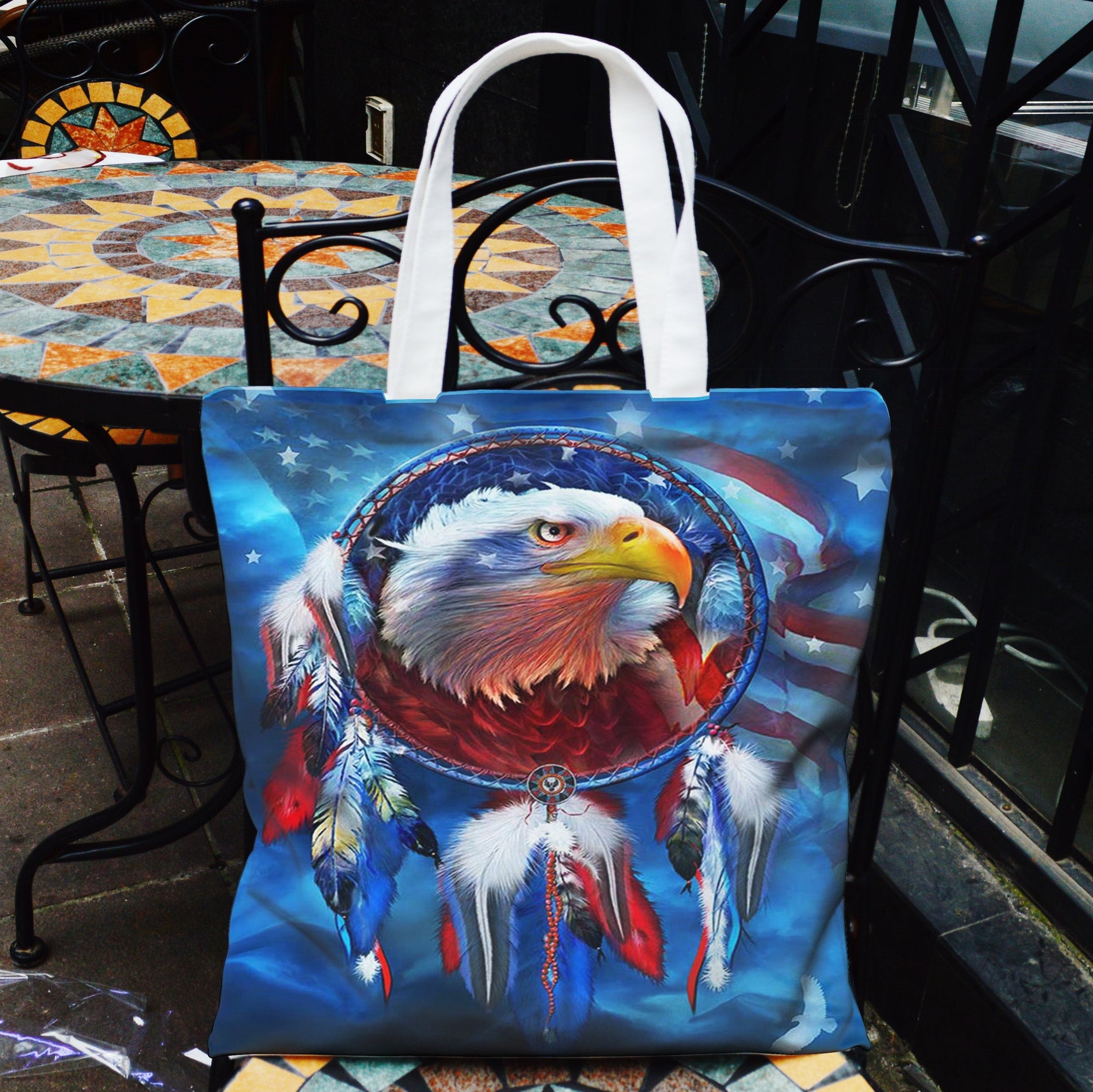 native-american-dreamcatcher-eagle-pocket-canvas-bag
