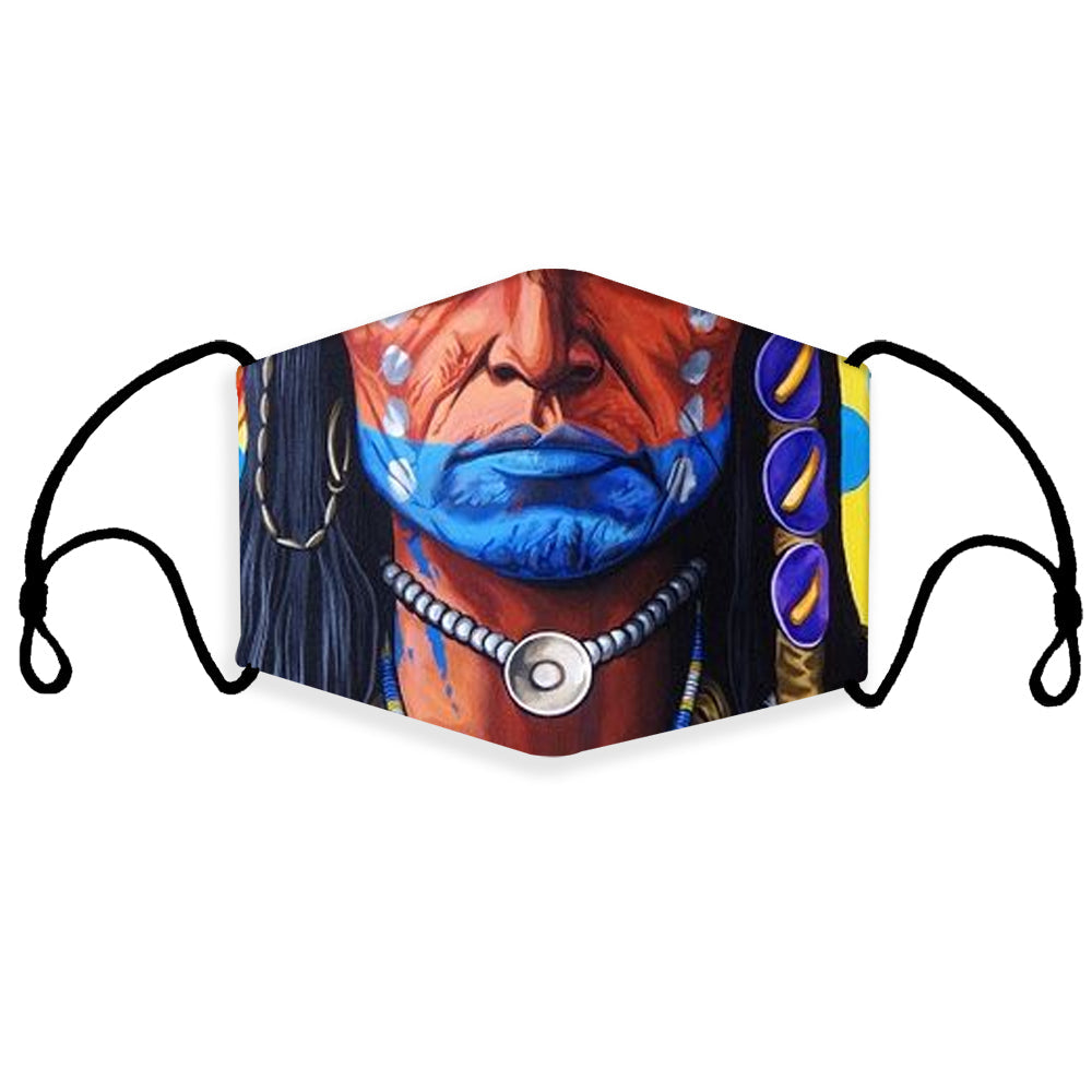 face-painting-native-american-3d-mask-with-1-filter