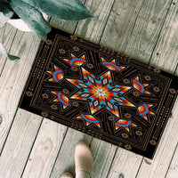 black-geometric-native-american-doormat