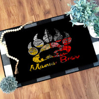 mama-bear-native-american-doormat