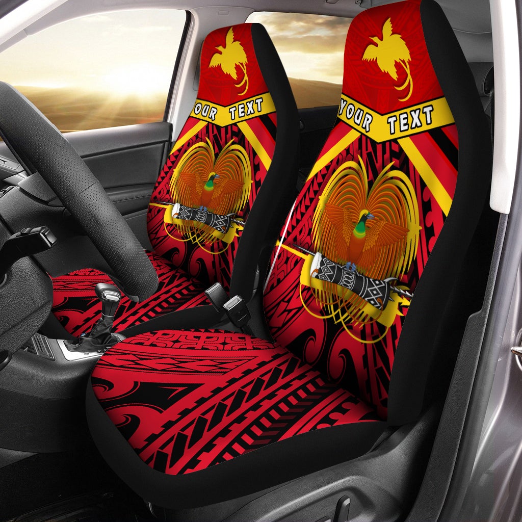 (Custom Personalised) Papua New Guinea Car Seat Covers the One and Only LT13 - Wonder Print Shop