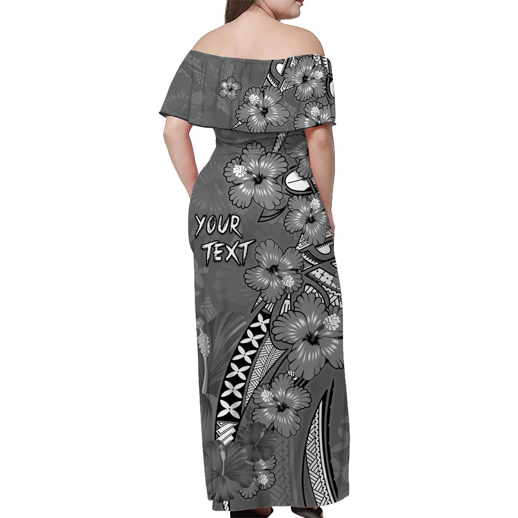 custom-personalised-hawaii-off-shoulder-long-dress-polynesiagray-hibiscus-and-map-mystical