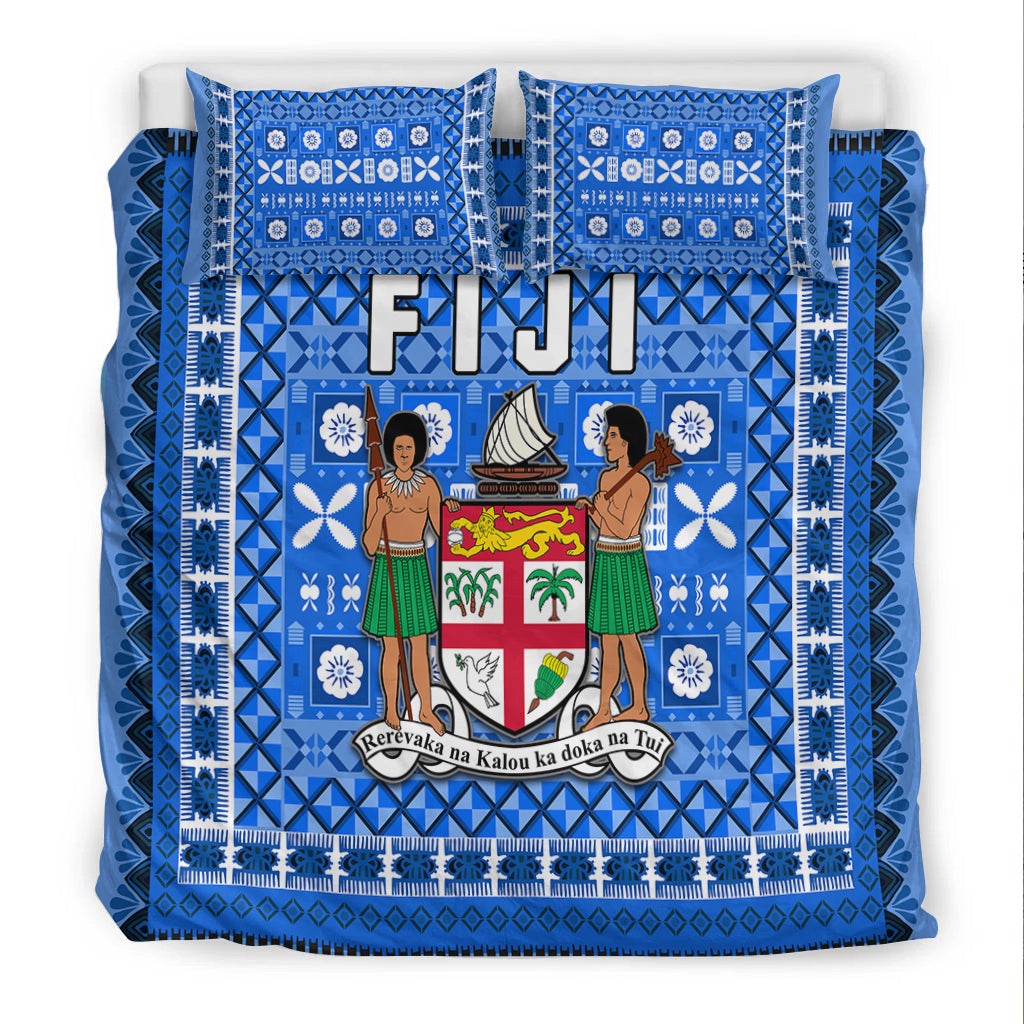 Fiji Bedding Set Pattern - Fijian Tapa Pattern Original LT13 - Wonder Print Shop