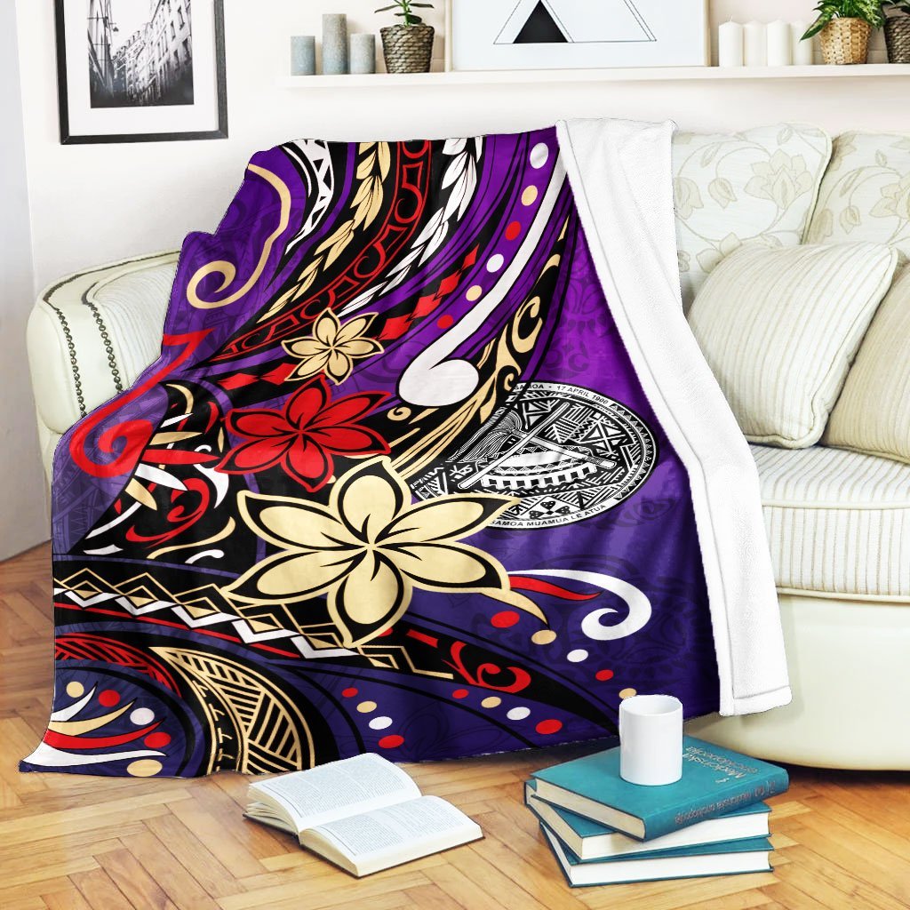 american-samoa-premium-blanket-tribal-flower-with-special-turtles-purple-color