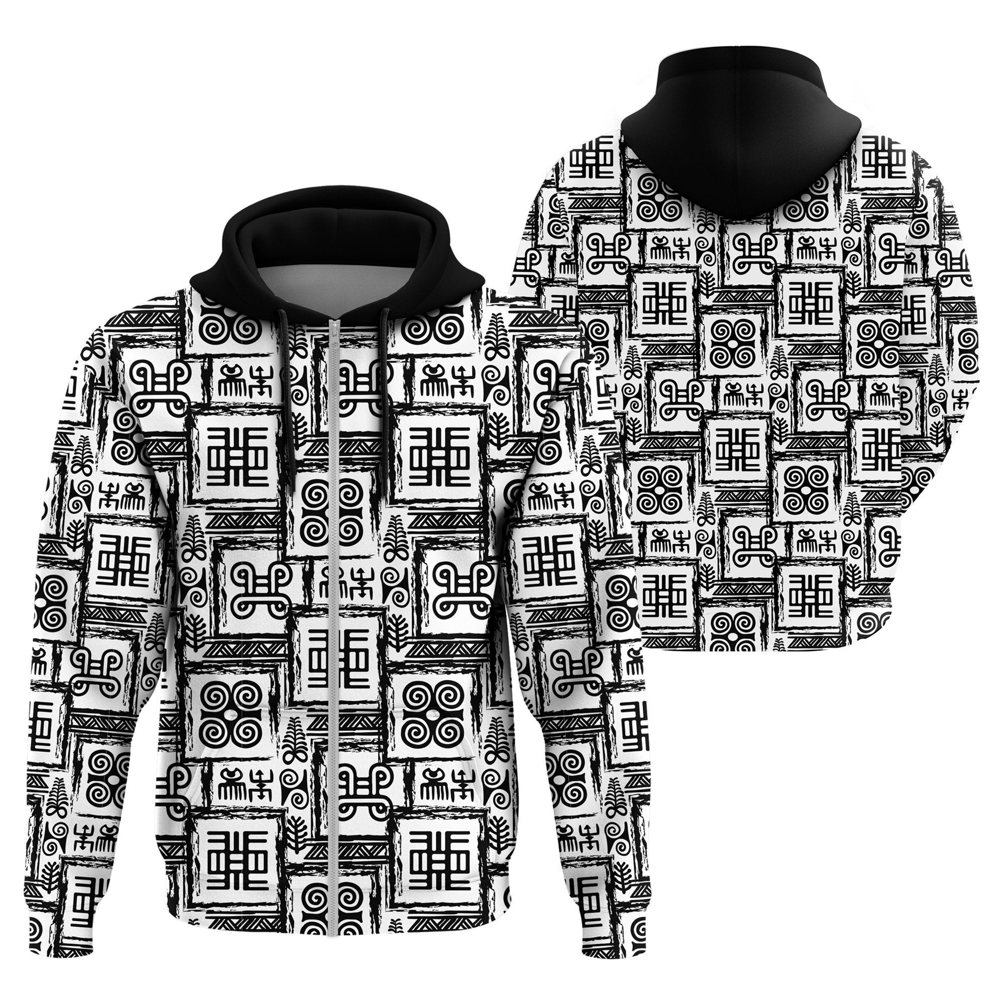 wonder-print-shop-hoodie-black-white-adinkra-zip-hoodie