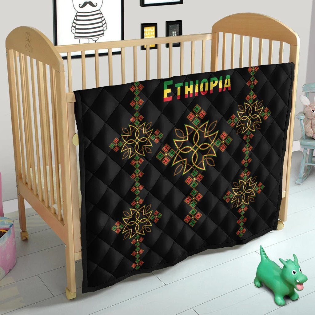Ethiopia Premium Quilt Cross LT13 - Wonder Print Shop