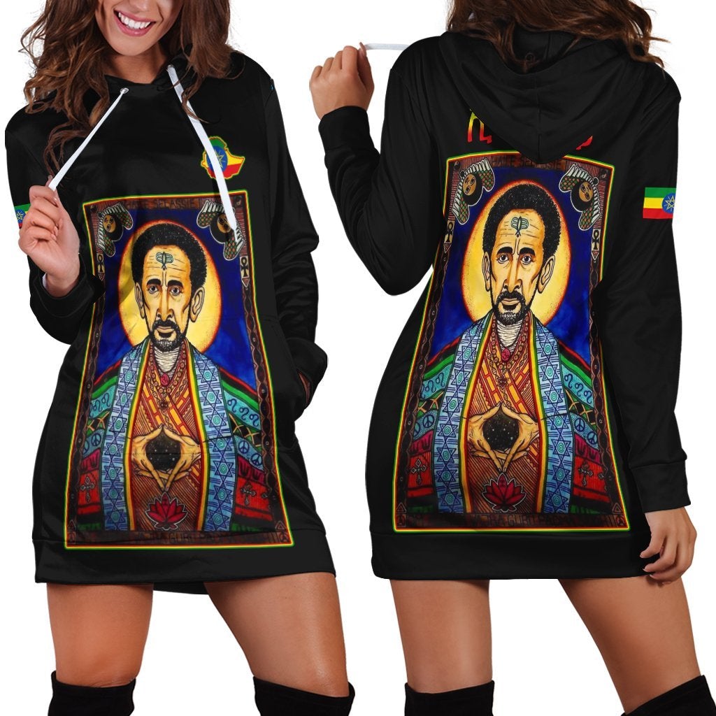 ethiopia-proud-hoodie-dress-haile-selassie-i