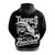 Belize Taucan Style Zip up Hoodie Ver2 Black LT20 - Wonder Print Shop