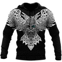 Viking Clothing Viking Premium Odin Hoodie RLT12 - Wonder Print Shop