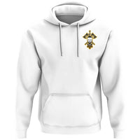 Viking Clothing Viking A Head Two Battle Axes and A Sword Hoodie RLT12 - Wonder Print Shop