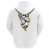 Viking Clothing Viking A Nordic God Odin and His Hammer Hoodie RLT12 - Wonder Print Shop