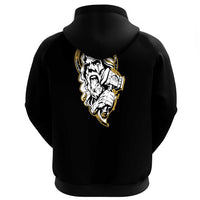 Viking Clothing Viking A Nordic God Odin and His Hammer Hoodie RLT12 - Wonder Print Shop