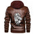 Viking Nordic God Odin and His Hammer Leather Jacket RLT12 - Wonder Print Shop