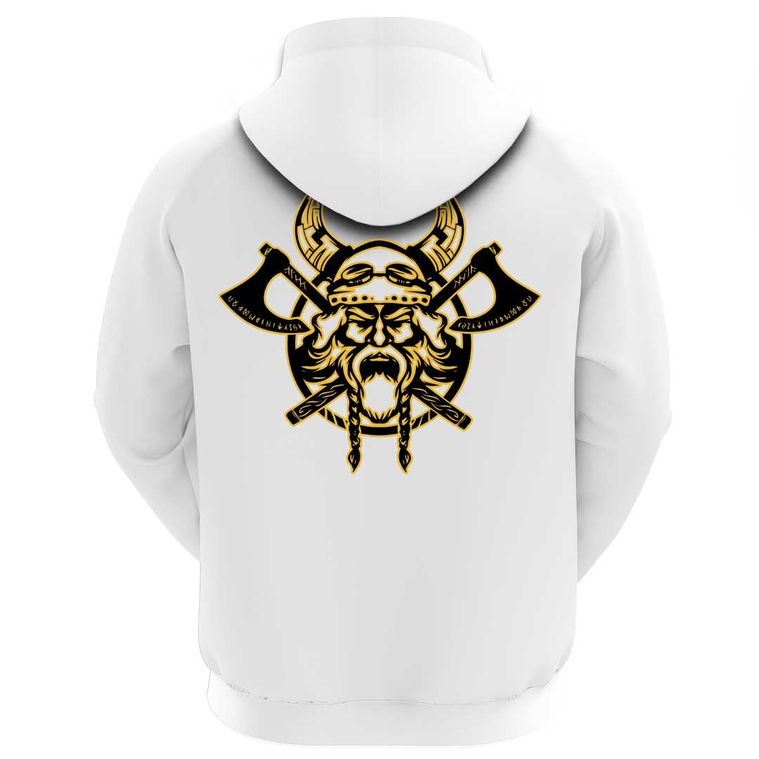 Viking Clothing Viking A On A White Background Hoodie RLT12 - Wonder Print Shop