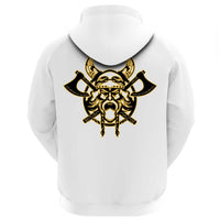 Viking Clothing Viking A On A White Background Hoodie RLT12 - Wonder Print Shop