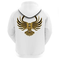 Viking Clothing Viking A Raven With Open Wings Hoodie RLT12 - Wonder Print Shop