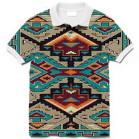 Culture Design Native American Polo T Shirt 3D LT10 - Wonder Print Shop
