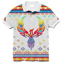Phoenix Rising Native American Polo T Shirt 3D LT10 - Wonder Print Shop