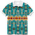 Turquoise Tribe Design Native American Polo T Shirt 3D LT10 - Wonder Print Shop