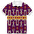 Purple Tribe Design Native American Polo T Shirt 3D LT10 - Wonder Print Shop