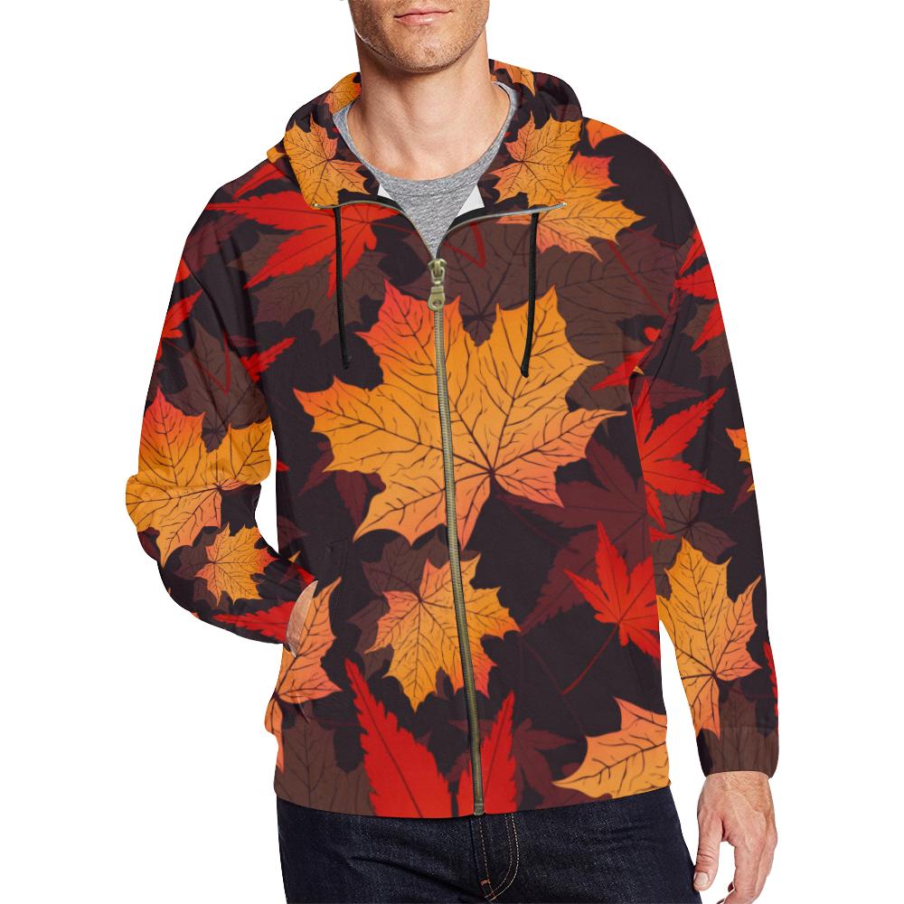 canada-maple-leaf-red-hoodie