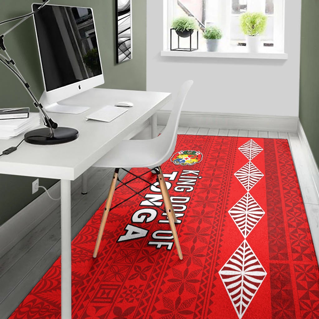 Kingdom of Tonga Area Rug 2021 Tonga National Day LT13 - Wonder Print Shop