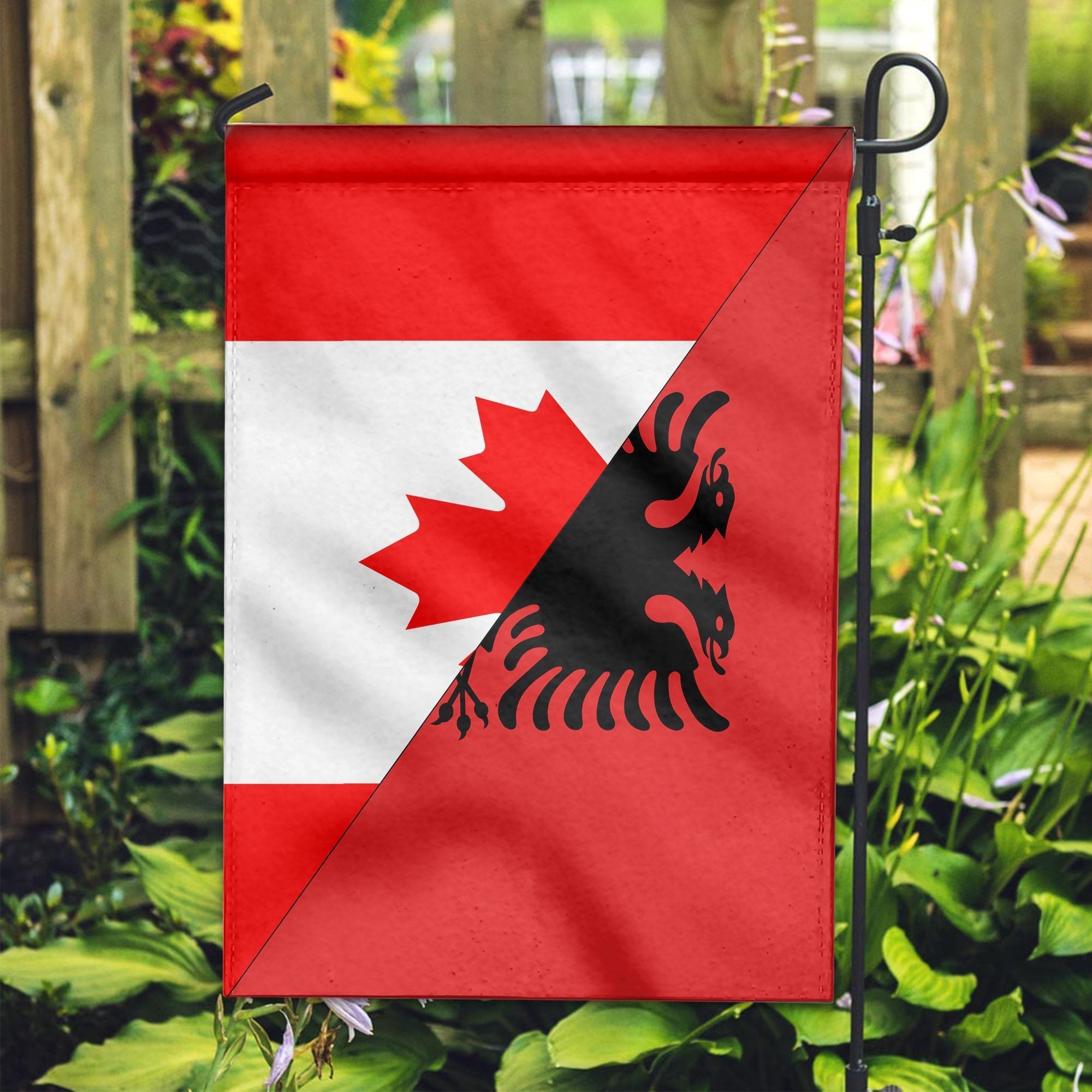 canada-flag-with-albania-flag