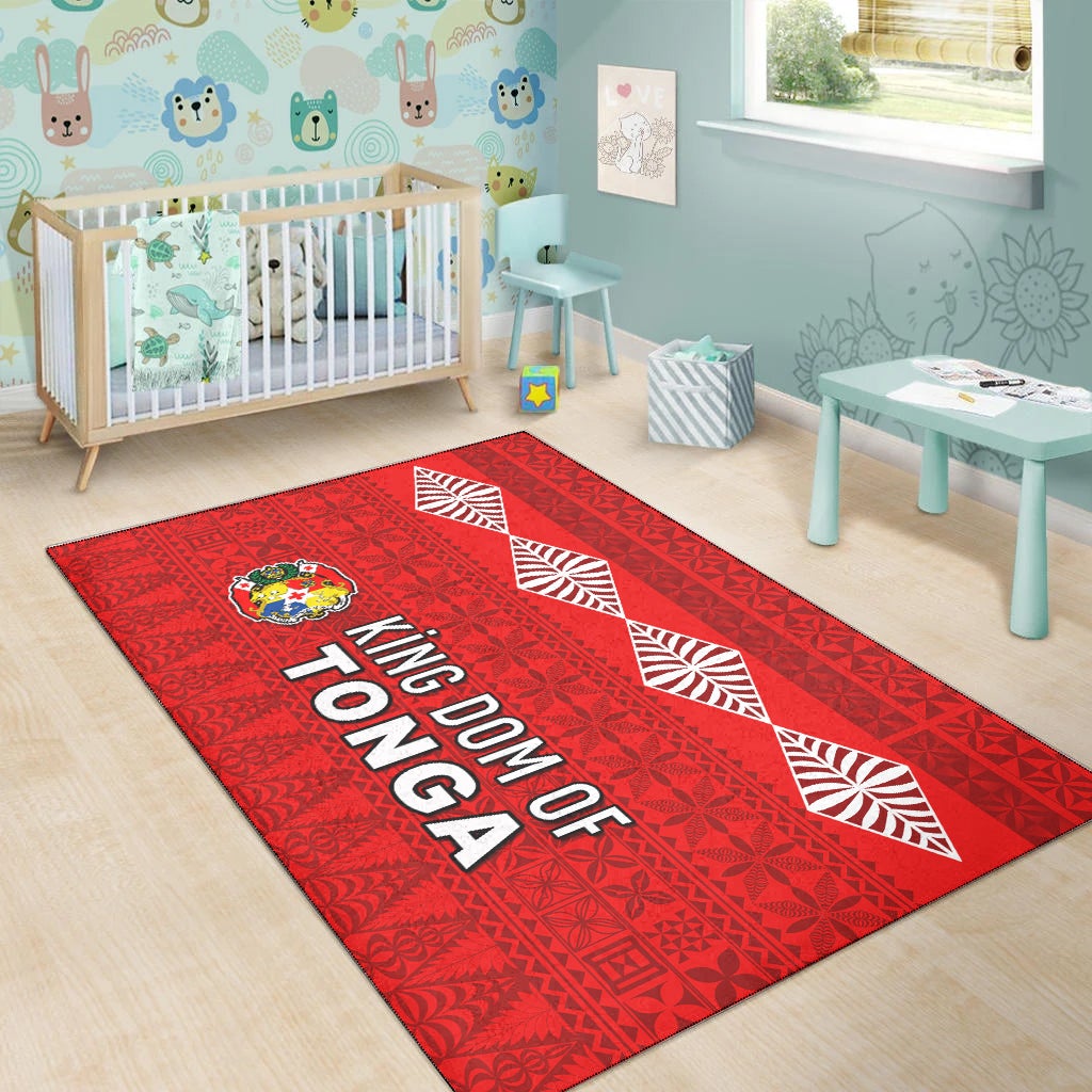 Kingdom of Tonga Area Rug 2021 Tonga National Day LT13 - Wonder Print Shop