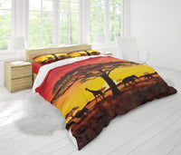 African Sunset Bedding Set 1 - Wonder Print Shop