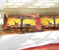 African Sunset Bedding Set 1 - Wonder Print Shop
