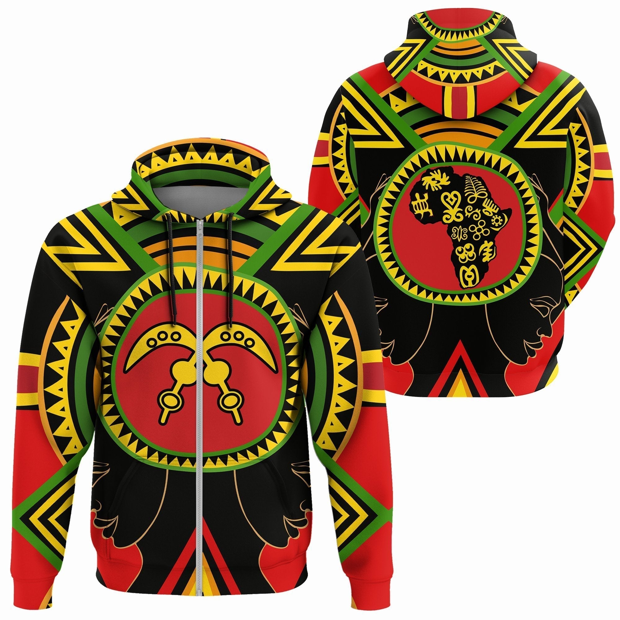 african-hoodie-adinkra-denkyem-zip-hoodie