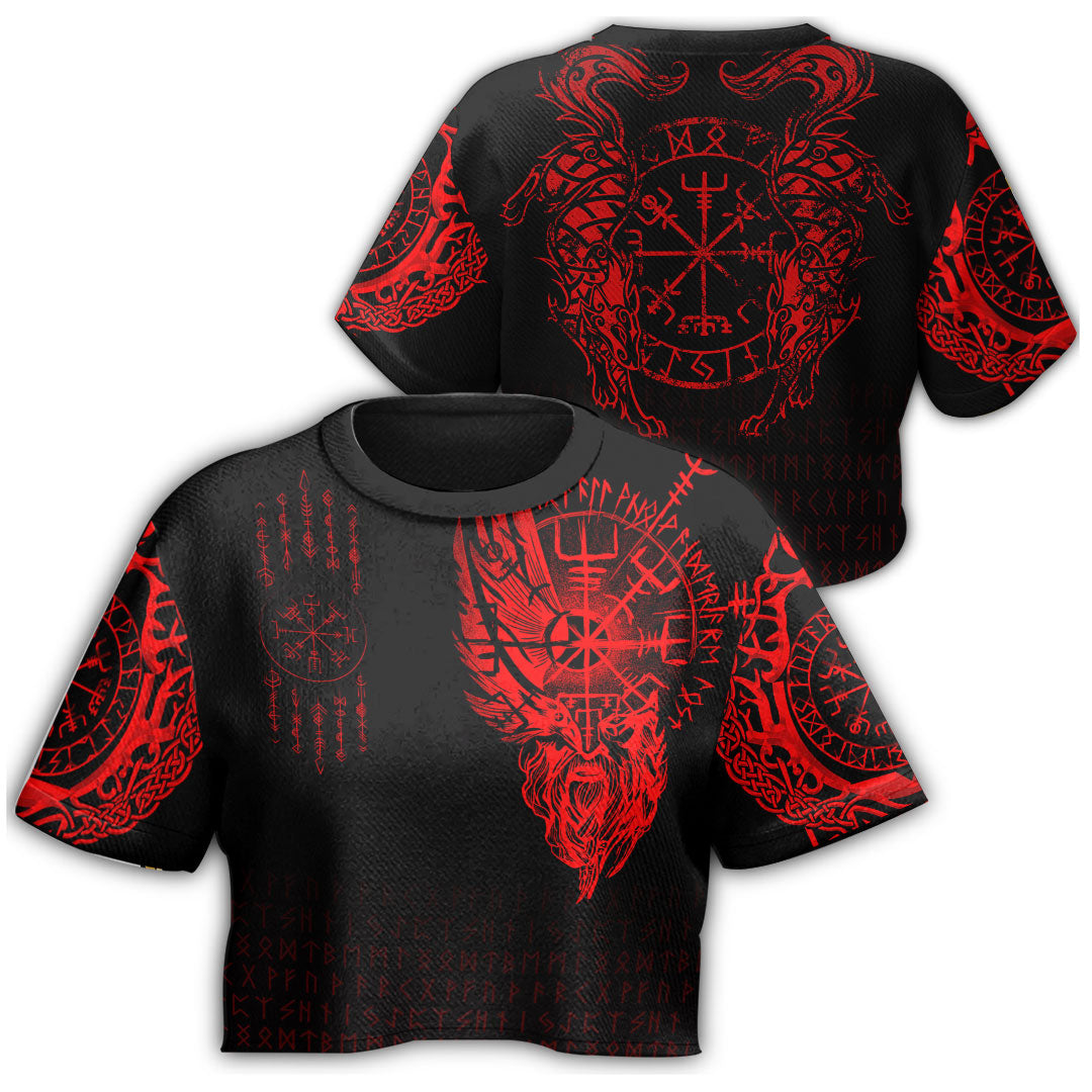 viking-clothing-viking-compass-vegvisir-tattoo-red-version-croptop-t-shirt