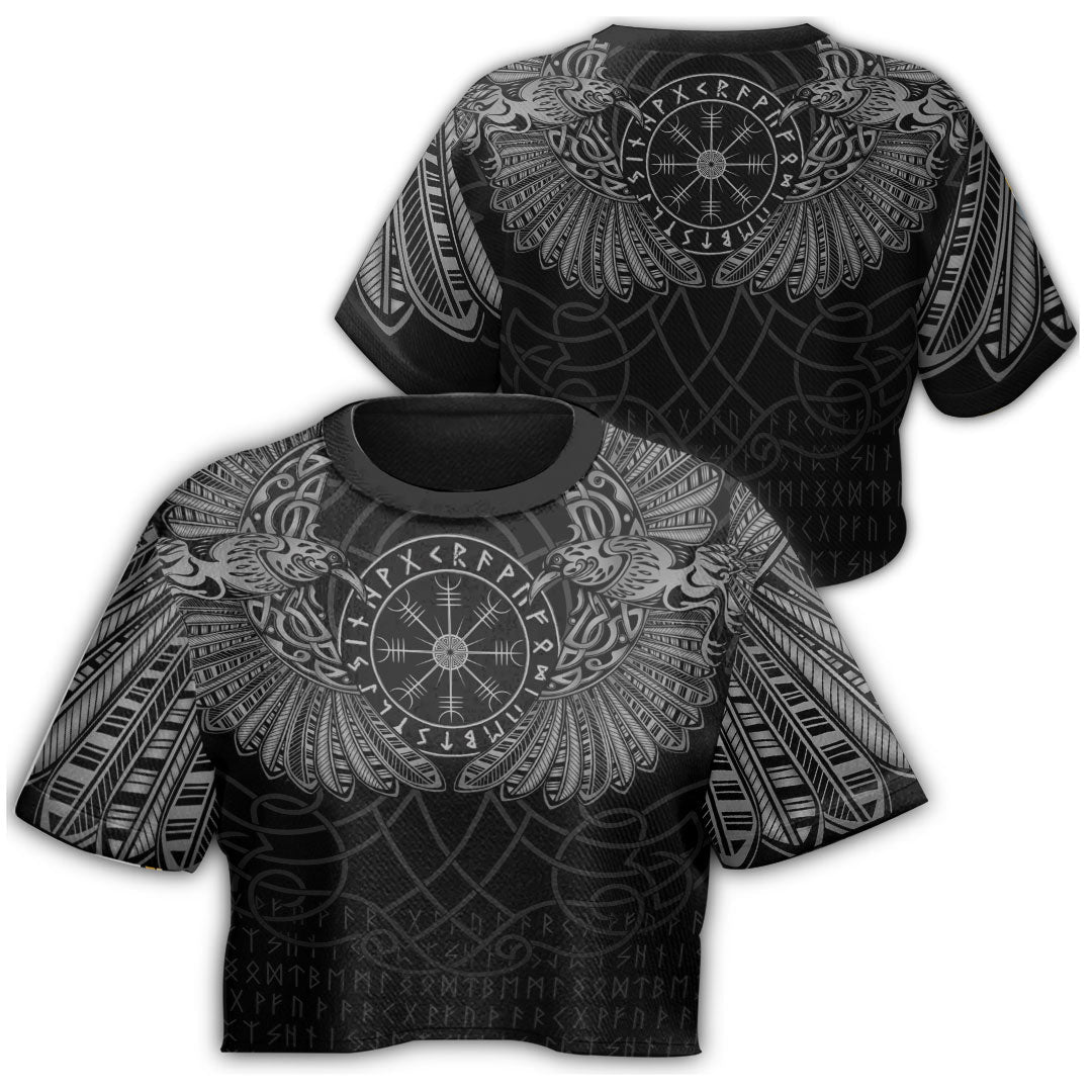 viking-clothing-viking-odins-celtic-two-ravens-special-version-croptop-t-shirt