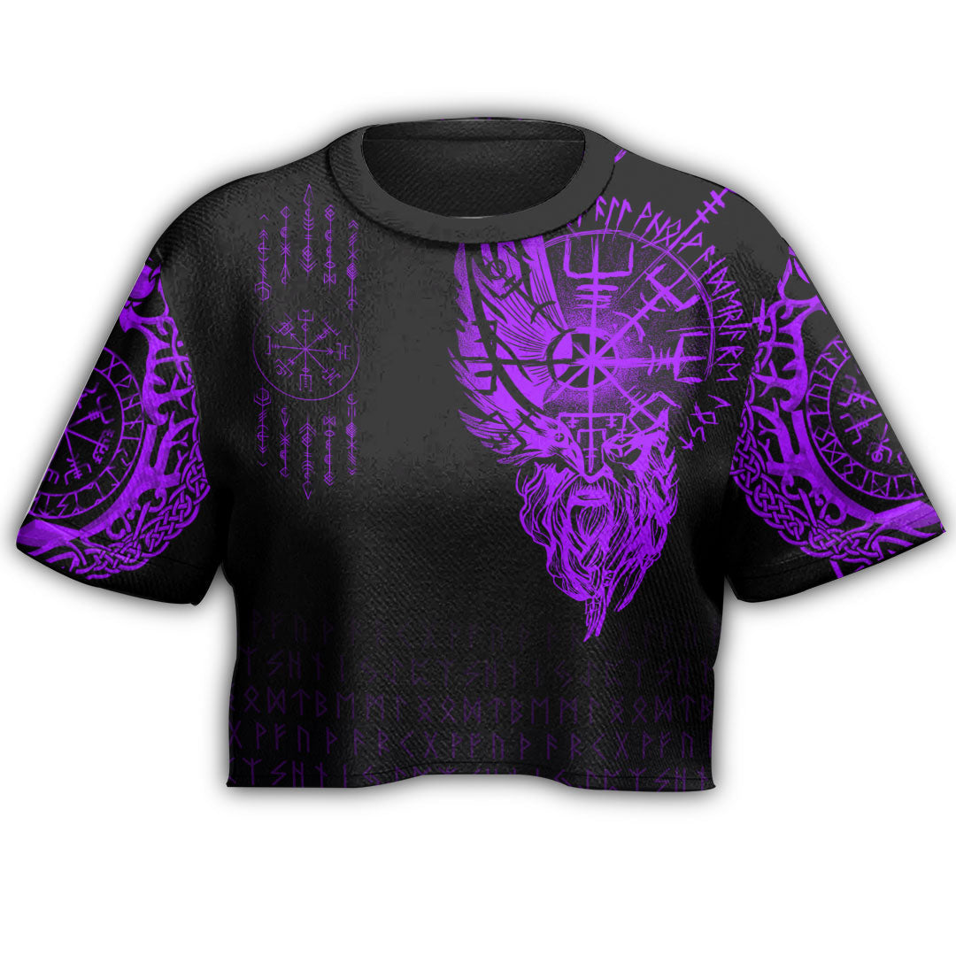 viking-clothing-viking-compass-vegvisir-tattoo-purple-version-croptop-t-shirt