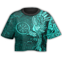 viking-clothing-vegvisir-with-raven-viking-compass-croptop-t-shirt-cyan-version