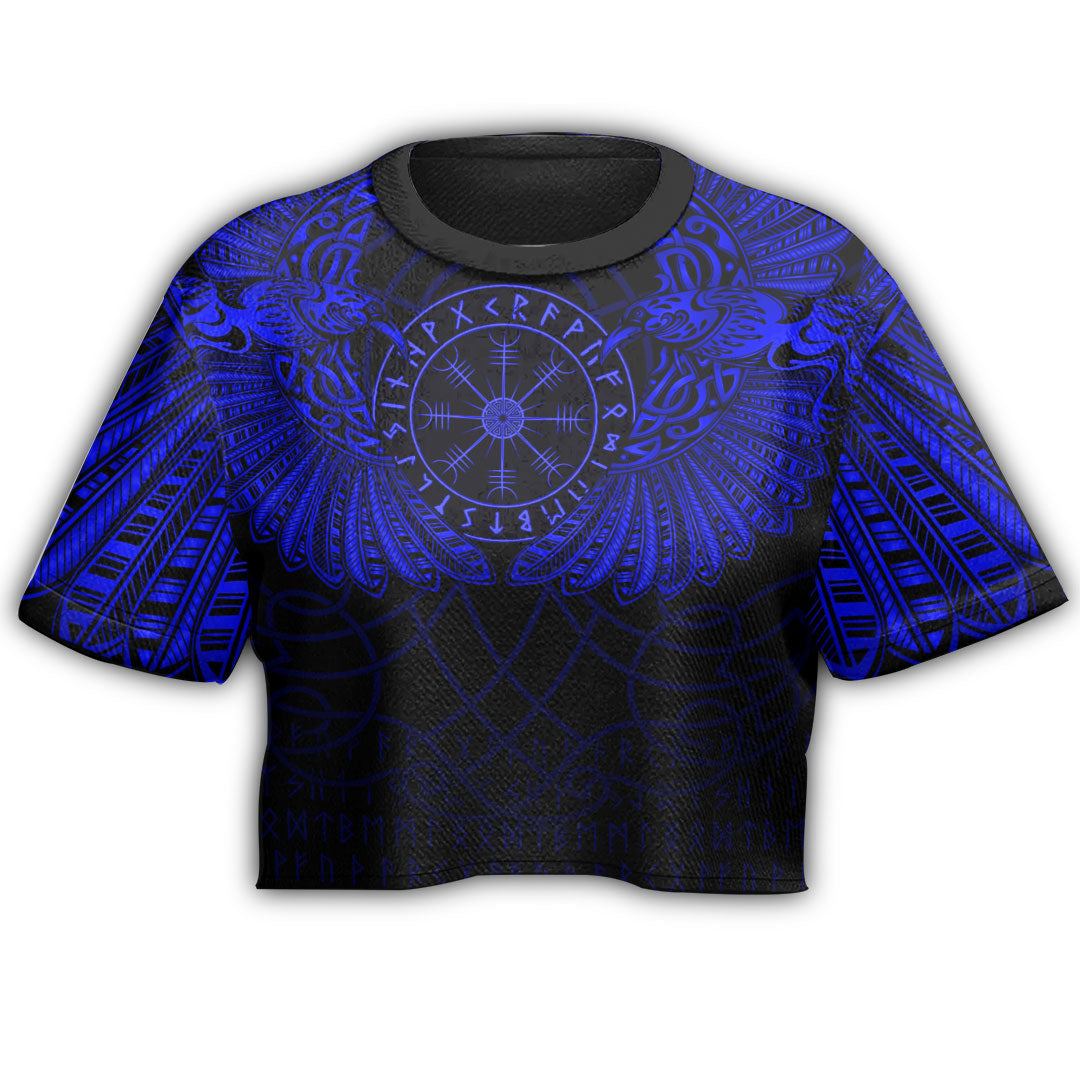 viking-clothing-viking-odins-celtic-two-ravens-blue-version-croptop-t-shirt
