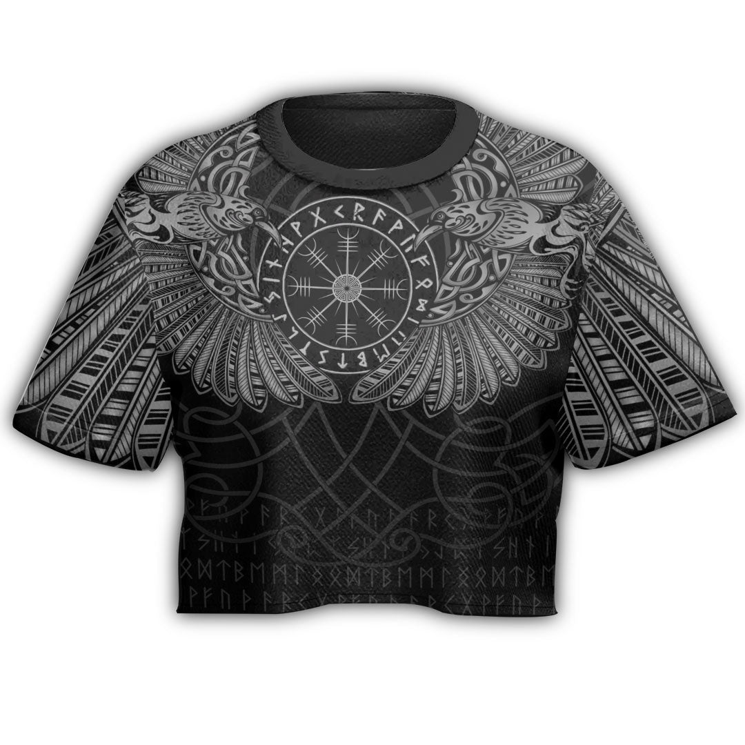 viking-clothing-viking-odins-celtic-two-ravens-special-version-croptop-t-shirt