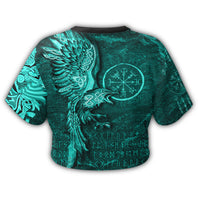 viking-clothing-vegvisir-with-raven-viking-compass-croptop-t-shirt-cyan-version