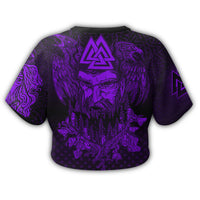 viking-clothing-viking-odin-raven-tattoo-style-purple-version-croptop-t-shirt