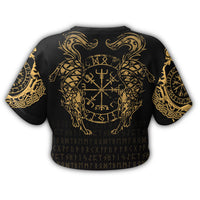 viking-clothing-viking-compass-vegvisir-tattoo-gold-version-croptop-t-shirt